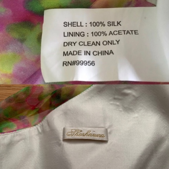 Shoshanna - Silk One Shoulder Cocktail Prom Dress - Picture 9 of 9